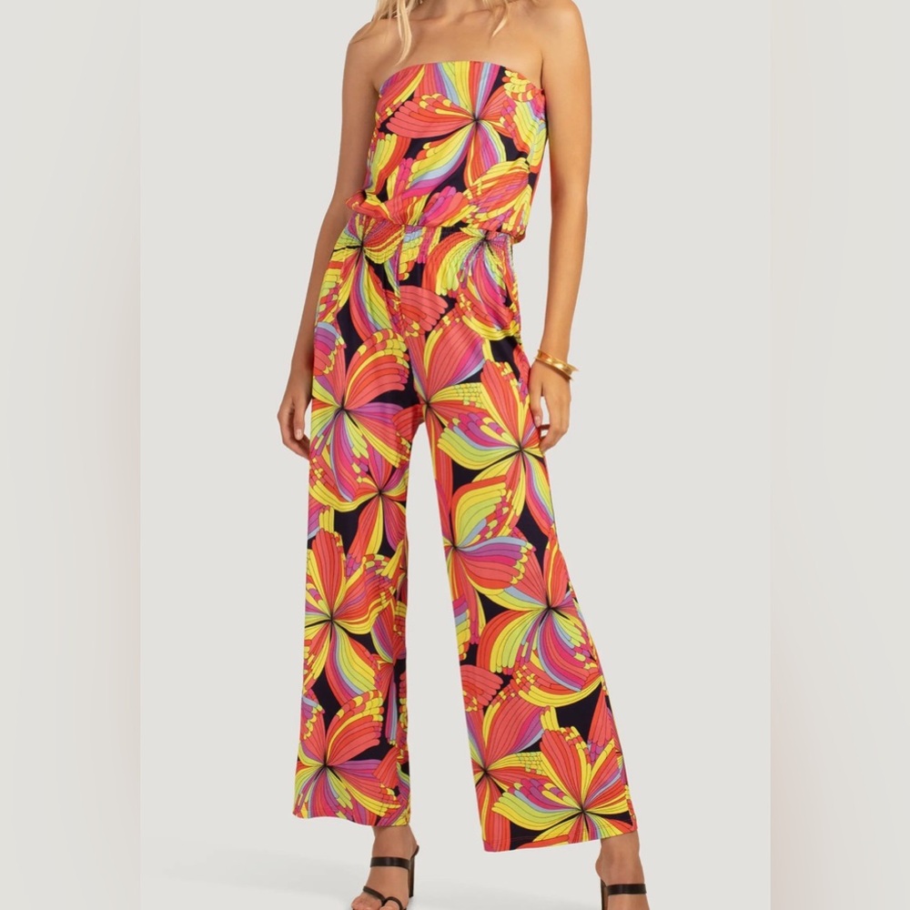 Trina Turk Time Out 2 Abstract Jumpsuit
